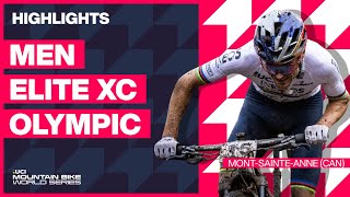 MontSainteAnne  Men Elite XCO Highlights  2023 UCI Mountain Bike World Cup [upl. by Tabbie]