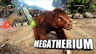 Taming A Megatherium  Ark Survival Evolved  The Island [upl. by Dias]