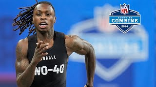 Xavier Worthy Sets Record at NFL Scouting Combine with a 421 40yard dash [upl. by Imeaj168]