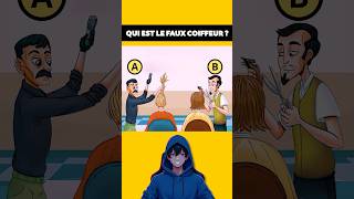 Qui est le faux coiffeur  💇‍♂️ quiz heroquiz minecraft enigmes shorts tiktok humour [upl. by Tama321]