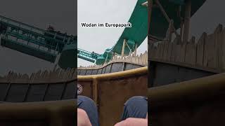 Wodan im Europapark [upl. by Aerdnaid]