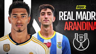 Live Arandina vs Real Madrid Copa del Rey lacopamola [upl. by Nnaael]