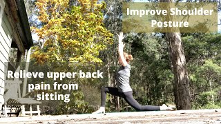 Yoga for Improving Shoulder Posture [upl. by Wit]