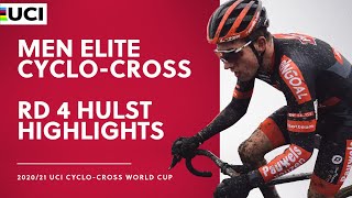 Round 4  Men Elite Highlights  202021 UCI Cyclocross World Cup  Hulst [upl. by Bollay432]