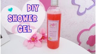 Gel Doccia FAI DA TE Cocco e vaniglia DIY shower gel  Le Ricette di Jennifer [upl. by Hillhouse]