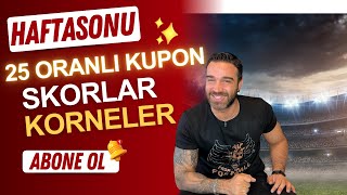 KUPONLARIMIZLA SKOR VE KORNERLERİMİZLE DOPDOLU HAFTASONU  10 Aralık İddaa Tahminleri [upl. by Nirtak669]