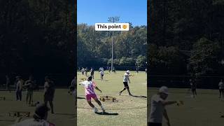 Insane Serve  Point 🤯 spikeball roundnet premierspike [upl. by Ecyac174]