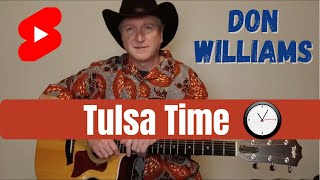 Tulsa Time  Don Williams  Guitar Lesson  Tutorial shorts [upl. by Ellenyl718]