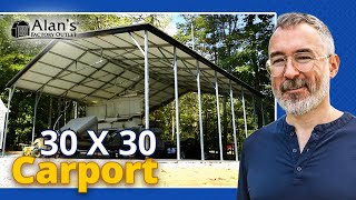 Before You Buy Everything About the 30x30 Carport [upl. by Lal829]