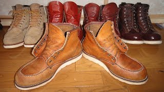 RED WING 875 オイル入れ 自作デリケートクリーム使用 875シリーズ第四回目 [upl. by Tsai]