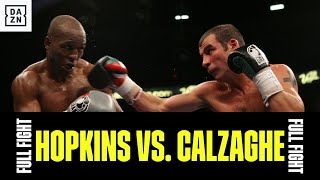 FULL FIGHT  Bernard Hopkins vs Joe Calzaghe [upl. by Grefer]