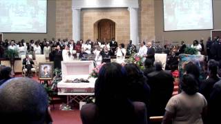 Beverly Crawford sings at Emily Harris Homegoing Celebration December 29 2011 [upl. by Ecyal]