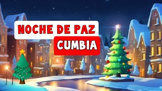 NOCHE DE PAZ 🎄⭐ Cumbia Instrumental con Letra para Cantar 🎵 [upl. by Aikan]