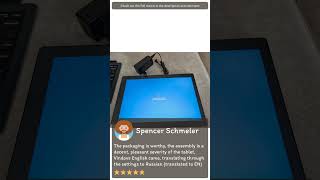 Review Aliexpress 122 64 Bit 2in1 Windows 10 Tablet W122 with Detachable Keyboard 2GB DDR64GB [upl. by Uok]