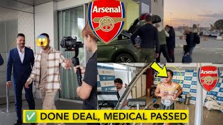 Done DEAL ✅ Arsenal Agreed £53M Transfer Medical Passed 💯 Fabrizio Romano Confirmed [upl. by Neahs]