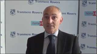 Tranmere Chief Exec Jeremy Butler on the Aaron Cresswell transfer [upl. by Attiuqaj]