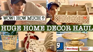 THRIFTED HOME DECOR HAUL  GOODWILL amp HOBBY LOBBY  HOW I STYLED It [upl. by Phelgen701]