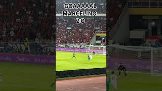 GOAAAAAAL 20  MARCELINO 🔥 indonesiavsarabsaudi timnasday indonesia kualifikasipialadunia2026 [upl. by Symons]