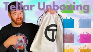 Telfar Medium Tote Unboxing  How to buy a Telfar [upl. by Murton]