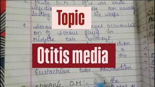 Otitis media in details for gnmbsc nursing students medical studywithmedico motivation medical [upl. by Millford959]