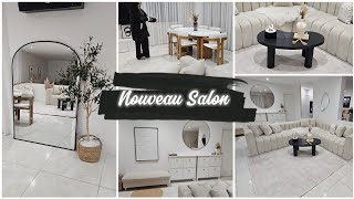 🖤NOUVEAU SALON  Salle à manger Tendance salon salleamanger nouveldeco [upl. by Alihs]