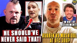 Chuck Liddell SLAMS Sean Strickland amp Colby Covington Askren vs Masvidal 2 at UFC 300 Dana update [upl. by Droffig]