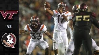 Virginia Tech vs Florida State Football Highlights 2018 [upl. by Crofoot5]