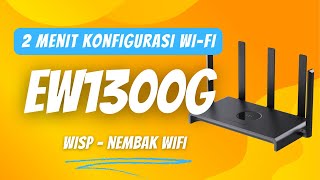 Konfigurasi Router Ruijie RGEW1300G untuk NEMBAK WIFI dalam 3 Menit [upl. by Landau]