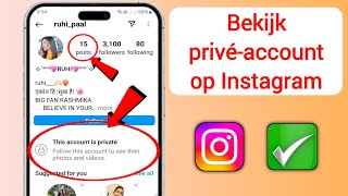 Hoe je een privéaccount op Instagram 2024 kunt bekijken  Bekijk een privéaccount op Instagram [upl. by Purcell]