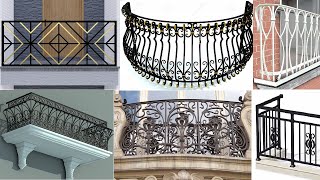 balcony grill design ideas 2 modern balcony grill ideas balcony railing ideasmodern railing ideas [upl. by Sivart524]