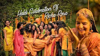 Kerala Haldi Ceremony Moments  Richa Rose  2019  2020  Haldi Function 2020 [upl. by Bluhm]