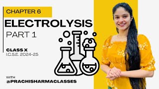 Introduction to Electrolysis Basics and Definitions for ICSE  Part 1  Class 10  Chem  20242025 [upl. by Justin]