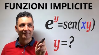 Funzioni implicite  teorema di Dini [upl. by Emerson]