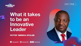 What It Takes To Be An Innovative Leader  Victor Gbenga Afolabi  ELC 2024  Day 1 [upl. by Tecla649]