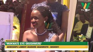 AGACENCWIRE Mukwate gye obushwere aAkibiishopu Lambert arabwire abakurisito [upl. by Honey]