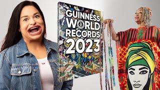 Whats inside Guinness World Records 2023 [upl. by Noremak]