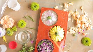 Preserving RealFresh Flowers In Resin🌻🌹🌷🌼 [upl. by Uzzial]