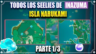 Todos los Seelies de Inazuma Isla Narukami Parte 13 Genshin Impact Inazuma 20 [upl. by Assirim746]