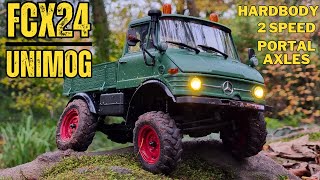 Most Scale FCX24 Yet  FMS FCX24 MercedesBenz Unimog 421 Review [upl. by Ispep]