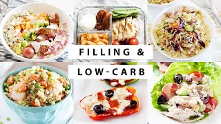 Low Carb Lunch Ideas  Easy Meal Prep Recipes [upl. by Kilby]