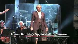 Voglio Vederti Danzare  Franco Battiato Live MM6210 [upl. by Micki]