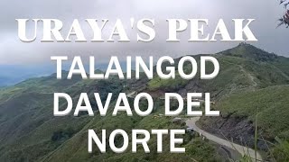 URAYAS PEAKTALAINGODDAVAO DEL NORTE [upl. by Rosina]