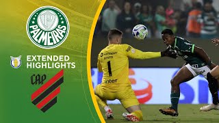 Palmeiras vs Athletico Paranaense Extended Highlights  Brasilerao Série A  CBS Sports Golazo [upl. by Arikehs189]