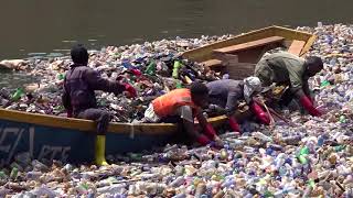 Plastic waste chokes off power in eastern DR Congo  REUTERS [upl. by Kermie668]