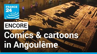 French city of Angoulême celebrates half a century of comics and cartoons • FRANCE 24 English [upl. by Lovmilla]