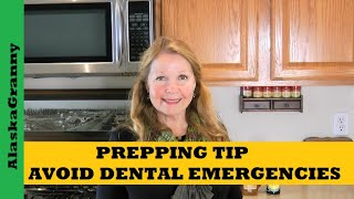 Prepping Tip Avoid Dental Emergencies  Dental Care Kit [upl. by Klemens]