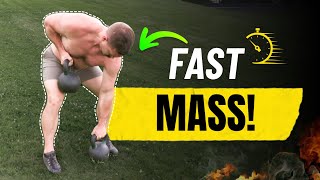 INTENSE Kettlebell Workout For Chest amp Back Gains  Coach MANdler [upl. by Fauver145]