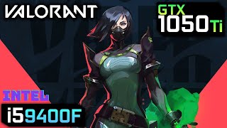 Valorant Fps Test on GTX 1050ti  i5 9400f  GTX 1050ti [upl. by Novonod]