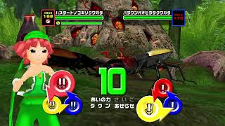 Mushiking 2K6 Japan Wallecei Stag Beetle and Fabricei Stag Beetle gameplay [upl. by Ivan]