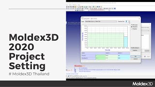 Moldex3D 2020  Project Setting [upl. by Erminna]